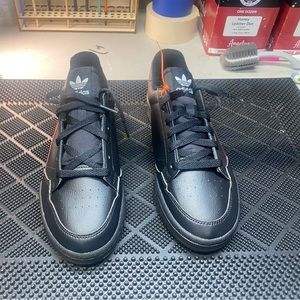 Adidas Men’s Shoes Black Leather Continental 80 Rascal Core Black 2018 Size:7
